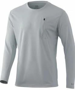 Huk Icon X Pocket Long Sleeve Mens