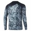 Mens Huk KC Fish Fade Pursuit Long Sleeve