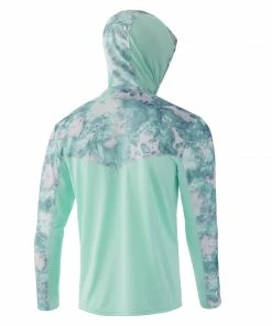 Mens Huk Icon X Mossy Oak Fracture Hoodie