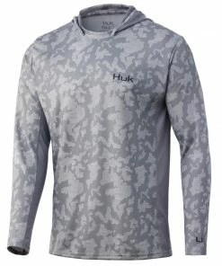 Huk Icon X Running Lakes Hoodie Mens