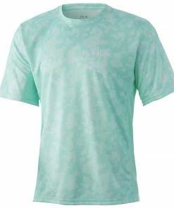 Mens Huk Icon X Running Lakes Short Sleeve