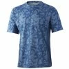 Huk Icon X Running Lakes Short Sleeve Mens