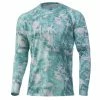 Mens Huk Mossy Oak Fracture Vented Pursuit