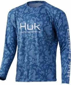 Mens Huk Running Lakes Vented Pursuit
