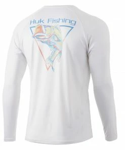 Huk Big Mouth Pursuit Long Sleeve Mens