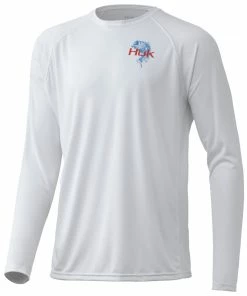 Huk Big Mouth Pursuit Long Sleeve Mens