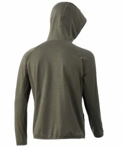 Mens Huk Fin Performance Fleece Hoodie