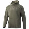 Mens Huk Fin Performance Fleece Hoodie