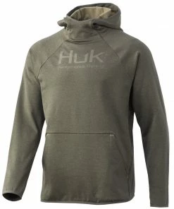 Mens Huk Fin Performance Fleece Hoodie