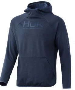 Huk Fin Performance Fleece Hoodie Mens