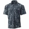 Mens Huk Kona Ocean Palm Button-Down