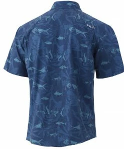Huk Kona Ocean Palm Button-Down