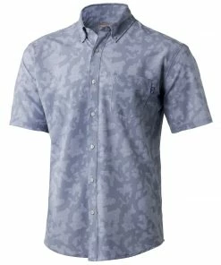 Huk Kona Running Lakes Button-Down Mens