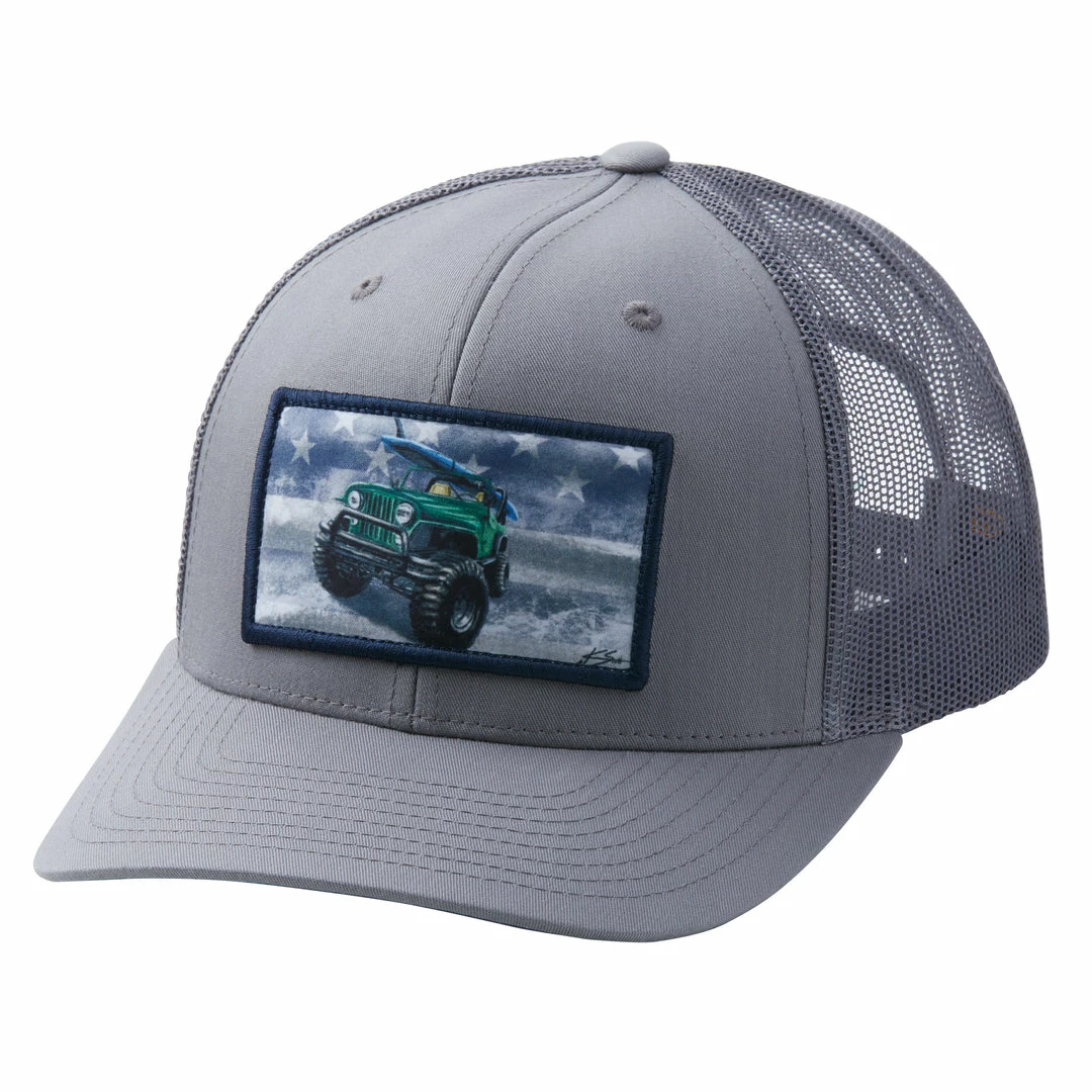 Huk KC Solo Mission Trucker Cap Mens 3 Huk KC Solo Mission Trucker Cap Mens