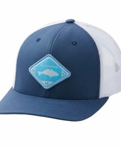 Huk Fish Diamond Patch Trucker Cap