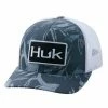 Huk Ocean Palm Trucker Cap Mens 2 Huk Ocean Palm Trucker Cap Mens