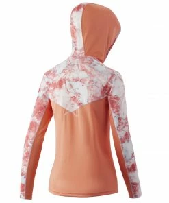 Huk Womens Icon X Mossy Oak Fracture Hoodie