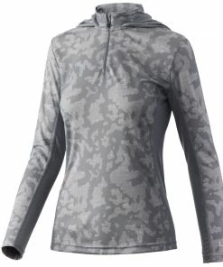 Huk Womens Icon X Running Lakes Hoodie