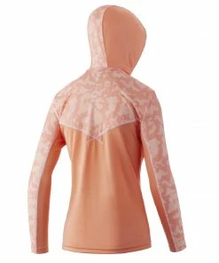 Huk Womens Icon X Running Lakes Hoodie