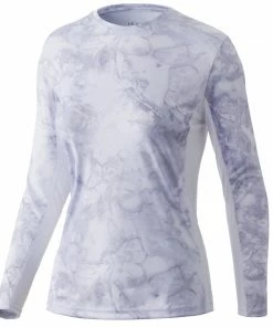 Huk Womens Icon X Mossy Oak Fracture Long Sleeve