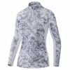 Huk Womens Icon X Tide Change 1/4 Zip