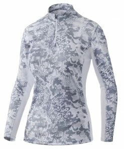 Huk Womens Icon X Tide Change 1/4 Zip