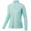 Huk Womens Icon X Running Lakes 1/4 Zip