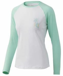 Huk Womens Marlin Palm Horizon Double Header