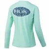 Huk Womens Scaled Logo Pursuit