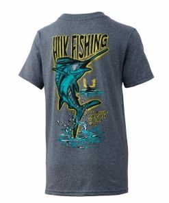 Huk Youth Marlin Comic Tee