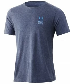 Mens Huk Americana Brand Tee