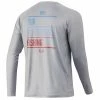 Mens Huk Americana Pursuit Long Sleeve