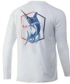 Huk Angry Marlin Pursuit Long Sleeve