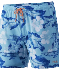 MENS Huk Volley 5.5" Swim Short