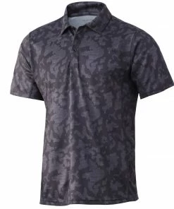 Huk Gear Mens Huk Icon X Running Lakes Polo