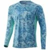 Mens Huk Icon X Tide Change Long Sleeve
