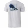 Huk KC Bleeding Blue Tee