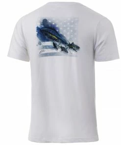 Huk KC Bleeding Blue Tee