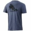 Huk KC Bleeding Blue Tee Mens