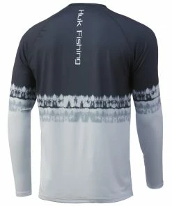 Mens Huk Salt Stripe Pursuit