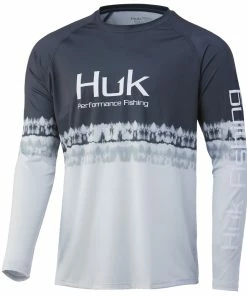 Mens Huk Salt Stripe Pursuit