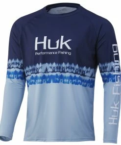 Mens Huk Salt Stripe Pursuit