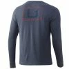 Huk Long Sleeve United Pocket Tee