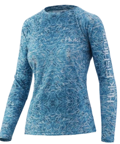 Huk Womens VC Turtle Grass Pursuit