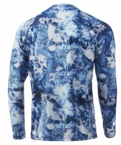 Mens Huk Mossy Oak Fracture Vented Pursuit