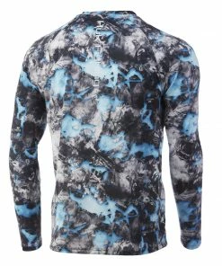 Mens Huk Mossy Oak Fracture Vented Pursuit