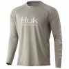 Mens Huk Pursuit Vented Long Sleeve