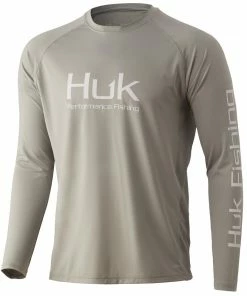 Mens Huk Pursuit Vented Long Sleeve