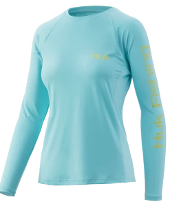 Huk Womens Vintage Red Fish Pursuit Graphic