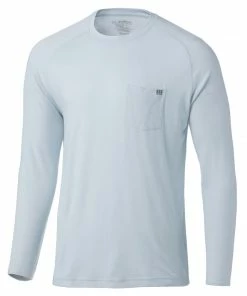 Mens Huk Waypoint Long Sleeve Shirt